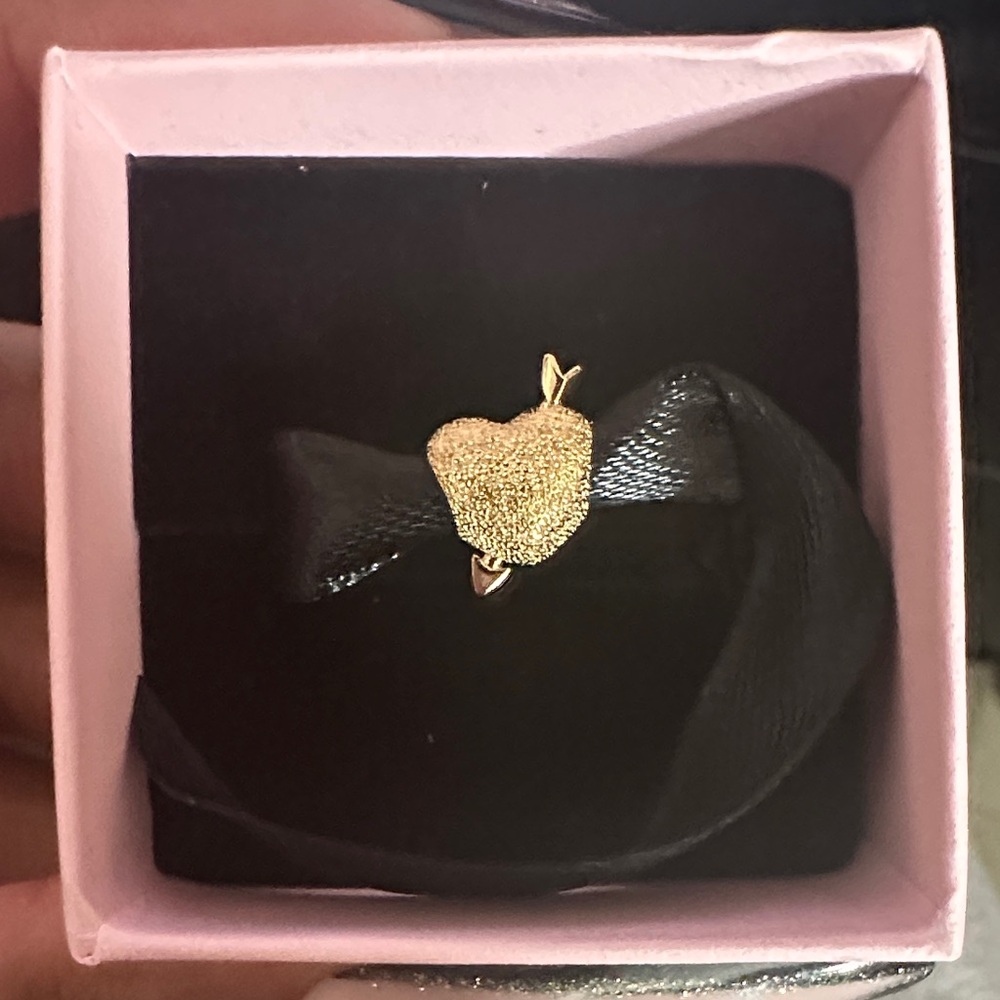 Pandora Gold Heart Charm